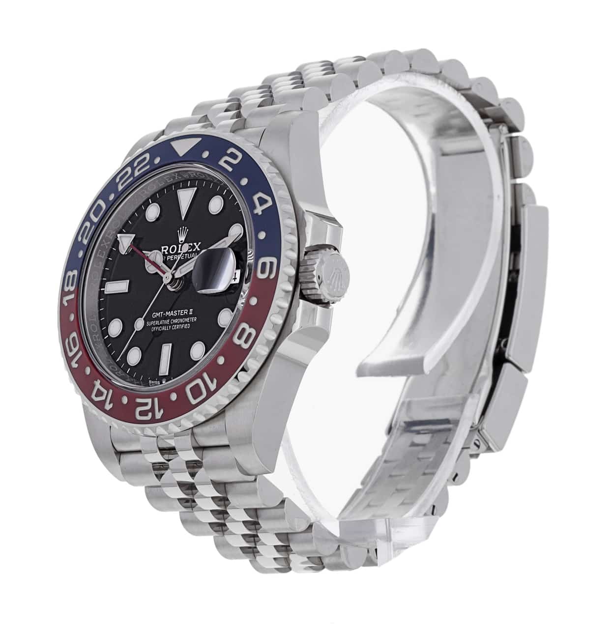 Pre Owned Rolex GMT Master II 126710 BLRO Watch Watchfinder Co